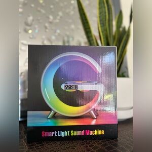 NEW Big G Wireless Charging Night Light with Bluetooth Speaker 6 in 1 Table Lamp